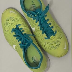 Nike Free 5.0 Lime Green Sneakers